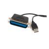 StarTech.com USB auf Parallel Adapter Kabel 3m - Centronics / IEEE1284 Druckerkabel zu USB - Stecker / Stecker - Parallel-Adapter - USB 2.0 - IEEE 1284