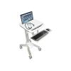 Ergotron StyleView 41 Non Power Computerwagen / LCD-Größe <=17,3" / Belastbarkeit 8kg / Anhebung 51cm