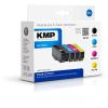 KMP MULTIPACK E216V - 5er-Pack - Schwarz, Gelb, Cyan, Magenta, Photo schwarz - kompatibel - Tintenpatrone (Alternative zu: Epson 33, Epson T3337) - für Epson Expression Home XP-830, Expression Premium XP-530, 540, 630, 635, 640, 645, 830, 900