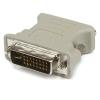 StarTech.com VGA auf DVI Monitor Adapter - St / Bu - Grau - VGA HD15 zu DVI-I Kupplung - VGA-Adapter - DVI-I (M) zu HD-15 (VGA) (W) - beige - für P / N: MXT101MMHD15, MXT101MMHD6