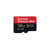 SanDisk Extreme PRO - Flash-Speicherkarte (microSDXC-an-SD-Adapter inbegriffen) - 128 GB - A2 / Video Class V30 / UHS-I U3 / Class10 - microSDXC UHS-I