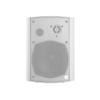 2 x 30W (Programm) - Bluetooth - RS-232 - Bluetooth (kann deaktiviert werden), Miniklinken- und 2-Phono-Eingänge (summiert) - C-Halterungen enthalten - 2-Wege mit Bassreflex - weiß