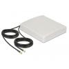 Antenne LTE 2 x SMA Stecker 8 dBi direktional mit Anschlusskabel RG-58 5 m beige outdoor Delock