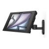 Compulocks iPad Air M2 & M3 11", Apex Enclosure Swing Wall Mount - Black - Befestigungskit (Schwenkarm, Gehäuse) - freiliegende Front- / Rückkamera und Sensoren - für Tablett - verriegelbar - Metall - Schwarz - Bildschirmgröße: 27.9 cm (11") - Wandmont