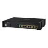 Cisco Catalyst IR1821 Rugged Series Router: - 4x1GE-Switch-Ports, 1x Combo RJ-45 / SFP GE WAN Port (L3), - 4GB DRAM, CAN-BUS, 1x Cellular Pluggable Interface Modules, - Serial-Interfaces: 1x RS-232 DTE, - DIN-RAIL-(IR1800-DINRAIL) & Wand-montierbar (oh