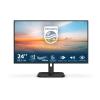 Philips 24E1N1200A - 1000 Series - LED-Monitor - 61 cm (24") (23.8" sichtbar) - 1920 x 1080 Full HD (1080p) @ 100 Hz - IPS - 250 cd / m² - 1300:1 - 1 ms - HDMI, VGA, DisplayPort - Lautsprecher - Schwarz