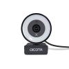 DICOTA Ringlight - Webcam - Farbe - 5 MP - 2592 x 1944 - Audio - USB 2.0