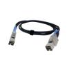 QNAP CAB-PCIE10M-8644-4X - Externes SAS-Kabel - 36 pin 4x Mini SAS HD (SFF-8644) (M) zu 36 pin 4x Mini SAS HD (SFF-8644) (M) - 1 m