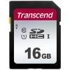 Transcend 300S - Flash-Speicherkarte - 16 GB - UHS-I U1 / Class10 - SDHC UHS-I