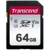 Transcend 300S - Flash-Speicherkarte - 64 GB - Video Class V10 / UHS-I U1 / Class10 - SDXC UHS-I
