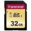 Transcend 500S - Flash-Speicherkarte - 32 GB - UHS-I U1 / Class10 - SDHC UHS-I