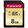 Transcend 500S - Flash-Speicherkarte - 8 GB - UHS-I U1 / Class10 - SDHC UHS-I