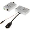 AXIS T8643 PoE+ over Coax Compact - Medienkonverter - 100Mb LAN - über Coax - 10Base-T, 100Base-TX - RJ-45 / BNC