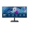 Philips E-line 346E2LAE - LED-Monitor - 86.36 cm (34") - 3440 x 1440 WQHD @ 100 Hz - VA - 300 cd / m² - 4000:1 - 1 ms - HDMI, DisplayPort, USB-C - Lautsprecher - Schwarz