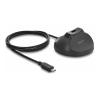 Delock - USB-Cradle - USB Typ A (W) magnetisch zu USB-C (M) - 1.5 A - 1.2 m - bis zu 10 Gbps Datentransferrate - Schwarz