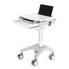 NewStar Mobile Laptop Cart, incl. keyboard & mouse drawer / 10-22" / Crème