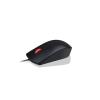 Lenovo Essential - Maus - rechts- und linkshändig - optisch - 3 Tasten - kabelgebunden - USB - Schwarz