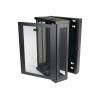 Eaton Tripp Lite Series 18U Wall Mount Rack Enclosure Server Cabinet Hinged Wallmount 13" Depth - Schrank Netzwerkschrank - geeignet für Wandmontage - Schwarz - 18U - 48.3 cm (19")