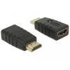 Adapter HDMI 19 Pin Stecker > Buchse EDID Emulator