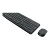 Logitech MK235 - Tastatur-und-Maus-Set - drahtlos - 2.4 GHz - Deutsch