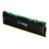 Kingston FURY Renegade RGB - DDR4 - Modul - 8 GB - DIMM 288-PIN - 3600 MT / s / PC4-28800 - CL16 - 1.35 V - ungepuffert - non-ECC - Schwarz