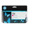 HP 738 - 130 ml - Magenta - original - DesignJet - Tintenpatrone - für DesignJet T950
