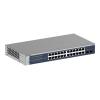 NETGEAR GS724T - Version 6 - Switch - L3 Lite - Smart - 24 x 10 / 100 / 1000 + 2 x SFP - Desktop, an Rack montierbar