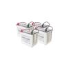 APC Replacement Battery Cartridge #13 - USV-Akku - Bleisäure - Schwarz - für P / N: UXBP24, UXBP48