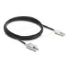 Delock - Netzwerkkabel - HFBR 4506Z (M) zu HFBR 4516Z (M) - 2 m - 2.2 mm - Glasfaser - Duplex - Schwarz