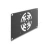 Delock - Rackabdeckung - für 1 Ventilator - Dunkelgrau - 3U - 25.4 cm (10")