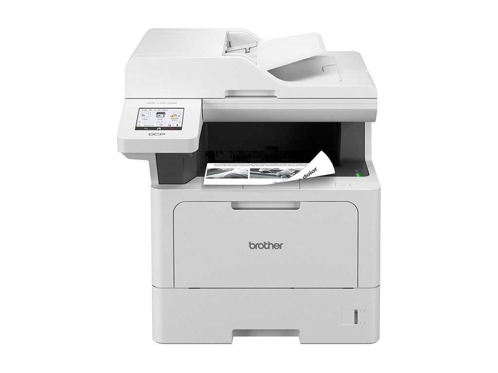 Brother MFC-L5710DN - Multifunktionsdrucker - s / w - Laser - Letter A (216 x 279 mm) / A4 (210 x 297 mm) (Original) - A4 / Legal (Medien) - bis zu 48 Seiten / Min. (Kopieren) - bis zu 48 Seiten / Min. (Drucken) - 350 Blatt - 33.6 Kbps - USB 2.0, Gigabit