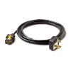 APC - Stromkabel - IEC 60320 C19 zu BS 1363A (M) - Wechselstrom 240 V - 13 A - 3 m - eingerastet - Schwarz - für P / N: SMT2200I-AR, SMT2200R2I-AR, SMT3000I-AR, SMT3000R2I-AR, SMX3000HVTUS, SRT10RMXLIX806