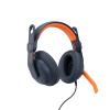 Logitech Zone Learn Over-Ear Wired Headset for Learners, 3.5mm AUX - Kopfhörer mit Mikrofon - ohrumschließend - kabelgebunden - 3,5 mm Stecker