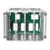 HPE 8SFF x1 24G U.3 BC Midplane Drive Cage Kit - Gehäuse für Speicherlaufwerke - Tri-Mode - für ProLiant DL380 Gen11
