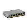 NETGEAR Easy Smart GS108EPP - Switch - high-power - L3 - Smart - 8 x 10 / 100 / 1000 (PoE+) - Desktop, wandmontierbar - PoE+ (123 W)