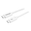 Thunderbolt 3 Cable 0.5m 40Gbps White