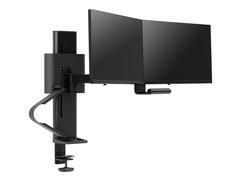Monitor Tischhalterung mit patentierter CF-Technologie für 2 Bildschirme bis 27 Zoll, 27.9cm Höhenverstellung, VESA Standard und 15 Jahre Garantie