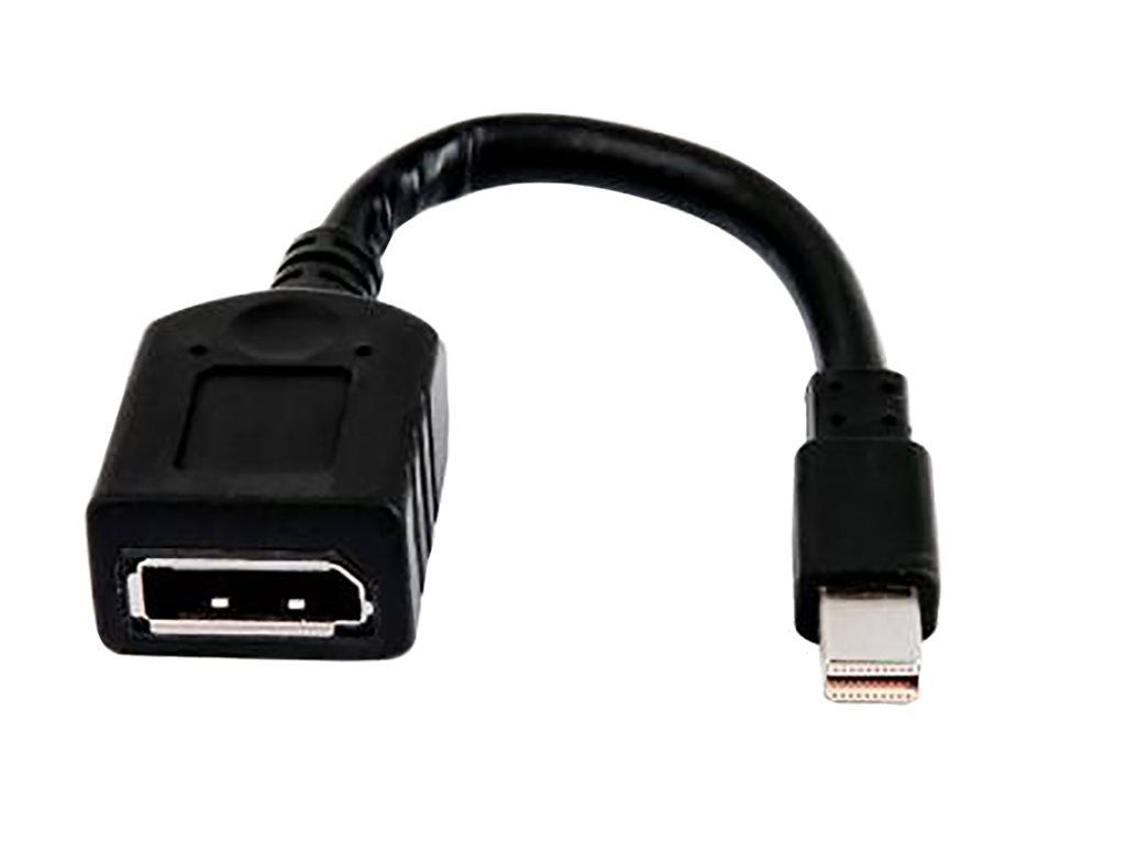 HP - DisplayPort-Adapter - Mini DisplayPort (M) zu DisplayPort (W) - für Elite 800 G9, Workstation Z2 G8, Z2 G9, Z4 G5, Z6 G5, ZBook Fury 15 G8, 16 G9, 17 G8