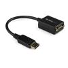 StarTech.com DisplayPort auf VGA Video Adapter - DP 20 Pin (St) zu VGA 15 Pin (Bu) Konverter - 1920x1200 - Display-Adapter - DisplayPort (M) zu HD-15 (VGA) (W) - 27.94 cm - eingerastet - Schwarz - für P / N: DK30C2DAGPD, MST14DP123DP, TB32DP14, TB3CDK2
