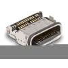 Delock - Strom- / Datenanschluss - 24 pin USB-C (W) gelötet - 100 V - 5 A - wasserdicht (Packung mit 10)