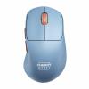 CHERRY Xtrfy M64 - Maus - ergonomisch - optisch - 5 Tasten - kabellos - 2.4 GHz - kabelloser Empfänger (USB) - Blau