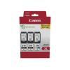 Canon PG-575XLx2 / CL-576XL Multipack - 3er-Pack - Hohe Ergiebigkeit - Schwarz, Farbe (Cyan, Magenta, Gelb) - original - Hängebox - Tintenpatrone - für PIXMA TR4750i, TR4751i, TR4755i, TS3550i, TS3551i