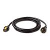 APC - Stromkabel - NEMA L5-20 (M) zu IEC 60320 C19 - Wechselstrom 120 V - 20 A - 3 m - Schwarz - für P / N: SMT2200I-AR, SMT2200R2I-AR, SMT3000I-AR, SMT3000R2I-AR, SRT2K2RXLNX145