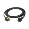APC - Stromkabel - IEC 60320 C19 zu AS / NZS 3112 (M) - Wechselstrom 240 V - 15 A - 3 m - Schwarz - Australien - für P / N: SMT2200I-AR, SMT2200R2I-AR, SMT3000I-AR, SMT3000R2I-AR, SMX3000HVTUS, SRT10RMXLIX806