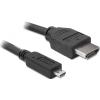 Delock - HDMI-Kabel - HDMI männlich zu 19 pin micro HDMI Type D männlich - 3 m