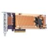 QNAP QM2-4P-384 - Speicher-Controller - PCIe 3.0 - Low-Profile - PCIe 3.0 x8 - für QNAP TS-1273, 1277, 473, 677, 873, 877, 977, EC1280, TVS-2472, 473, 673, 872, 873, 882