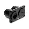 Delock - Einrastmodul - built-in, 10 Gbps, PD 100 W, Cat 6 - RJ 45, USB Typ-C - Schwarz