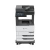 Lexmark MX826ade - Multifunktionsdrucker - s / w - Laser - 215.9 x 355.6 mm (Original) - A4 / Legal (Medien) - bis zu 66 Seiten / Min. (Kopieren) - bis zu 66 Seiten / Min. (Drucken) - 1200 Blatt - 33.6 Kbps - USB 2.0, Gigabit LAN, USB 2.0-Host