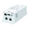 AXIS TU8003 - Power Injector - Midspan-Konnektivität - Wechselstrom 100-240 V - 90 Watt - Ethernet 10 / 100 / 1000 - 1.8 m Schnur - Europa - weiß, NCS S 1002-B - TAA-konform - für Axis C1110-E
