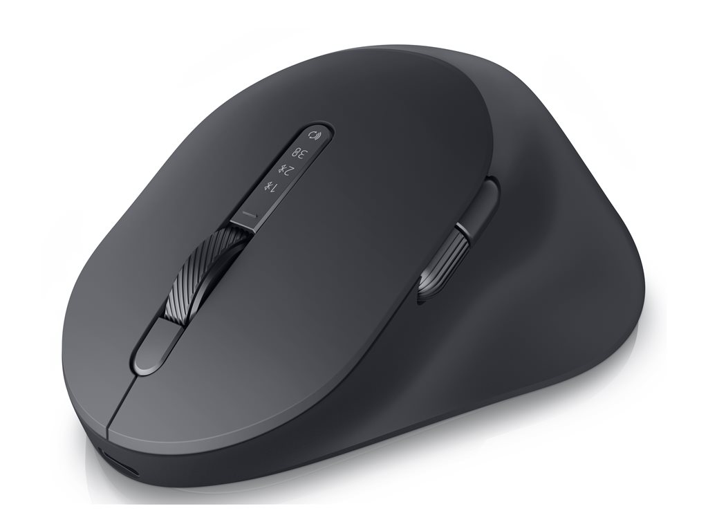 Dell Premier MS900 - Maus - 7 Tasten - kabellos - 2.4 GHz, Bluetooth 5.1 - kabelloser Empfänger (USB) - Graphite - mit 3 years NBD Advance Exchange